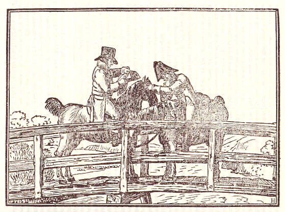 Original-Illustration aus dem "Rheinländischen Hausfreund"